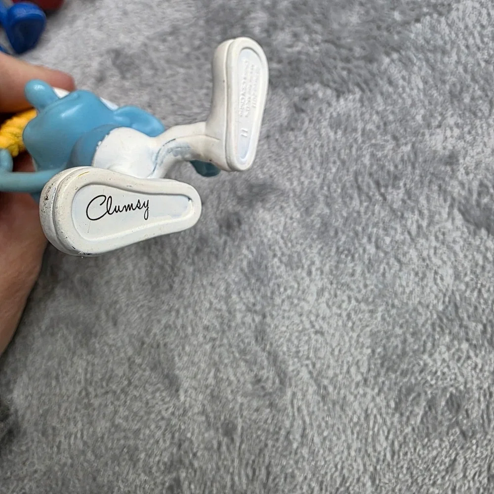 LOT OF 7 VINTAGE THE SMURFS‎ COLECTIBLE FIGURINES FROM MCDONALDS